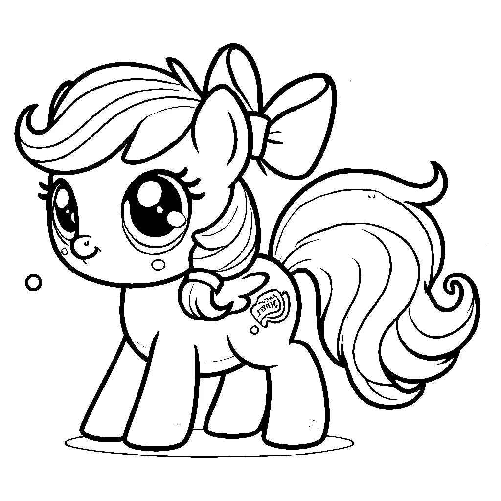 Dibujos para colorear e imprimir My Little Pony