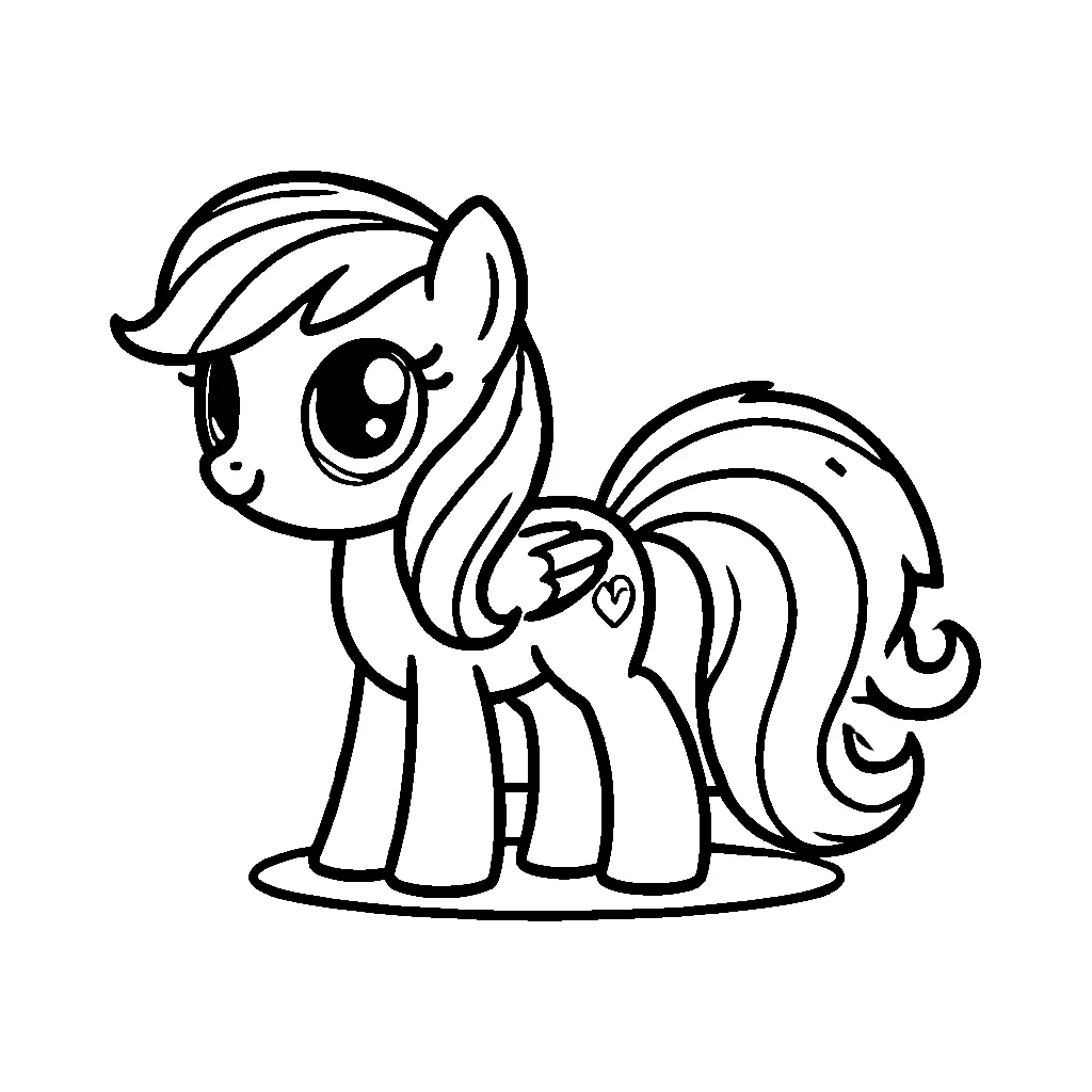 Dibujos para colorear e imprimir My Little Pony