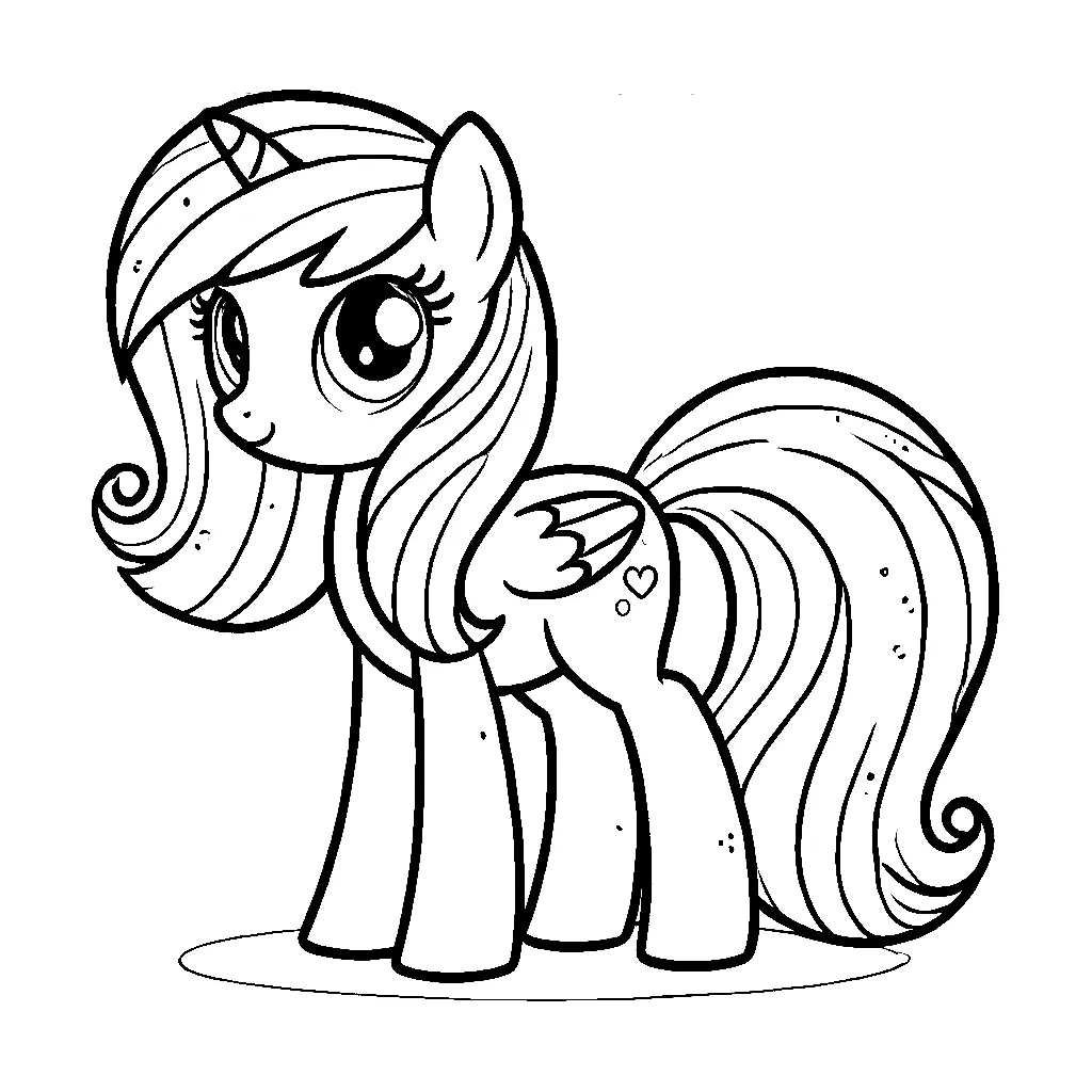 Dibujos para colorear e imprimir My Little Pony