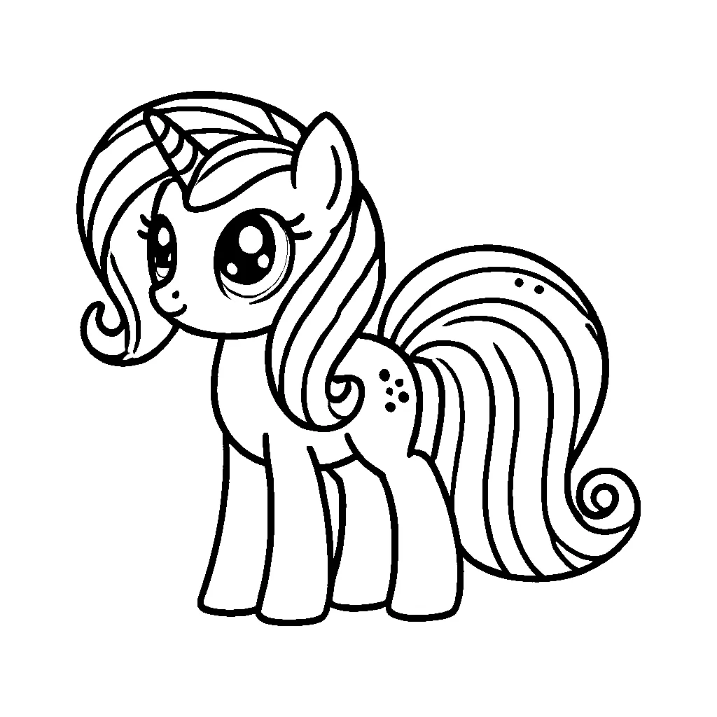 Dibujos para colorear e imprimir My Little Pony