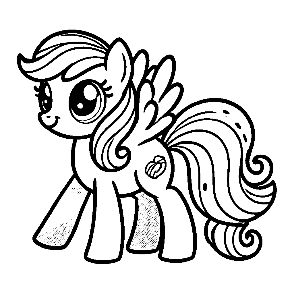 Dibujos para colorear e imprimir My Little Pony