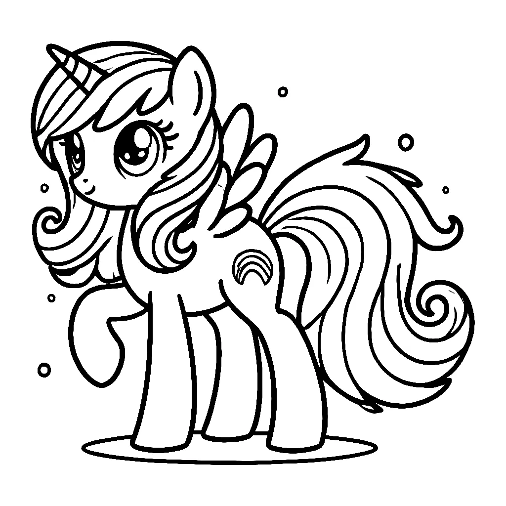 My Little Pony coloring pages 4