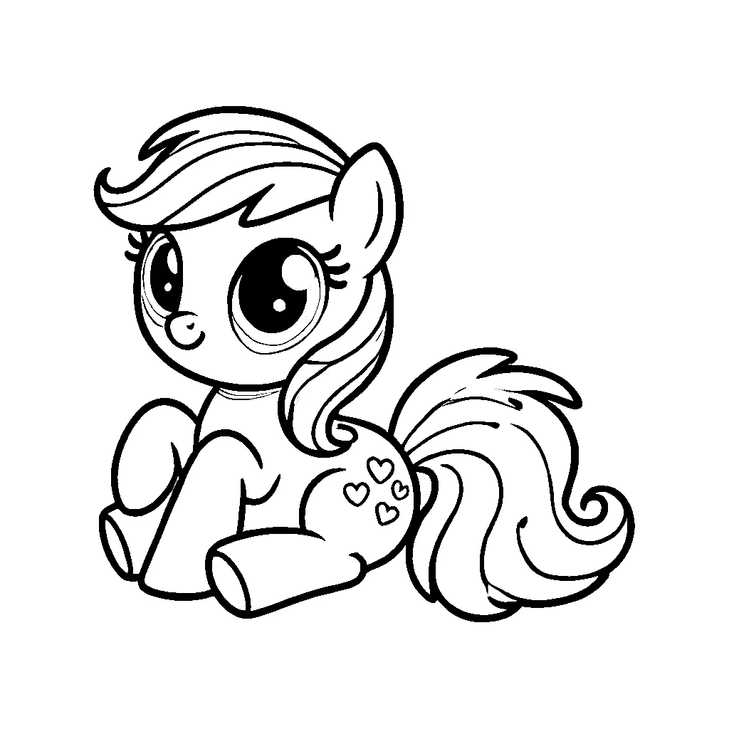 Dibujos para colorear e imprimir My Little Pony