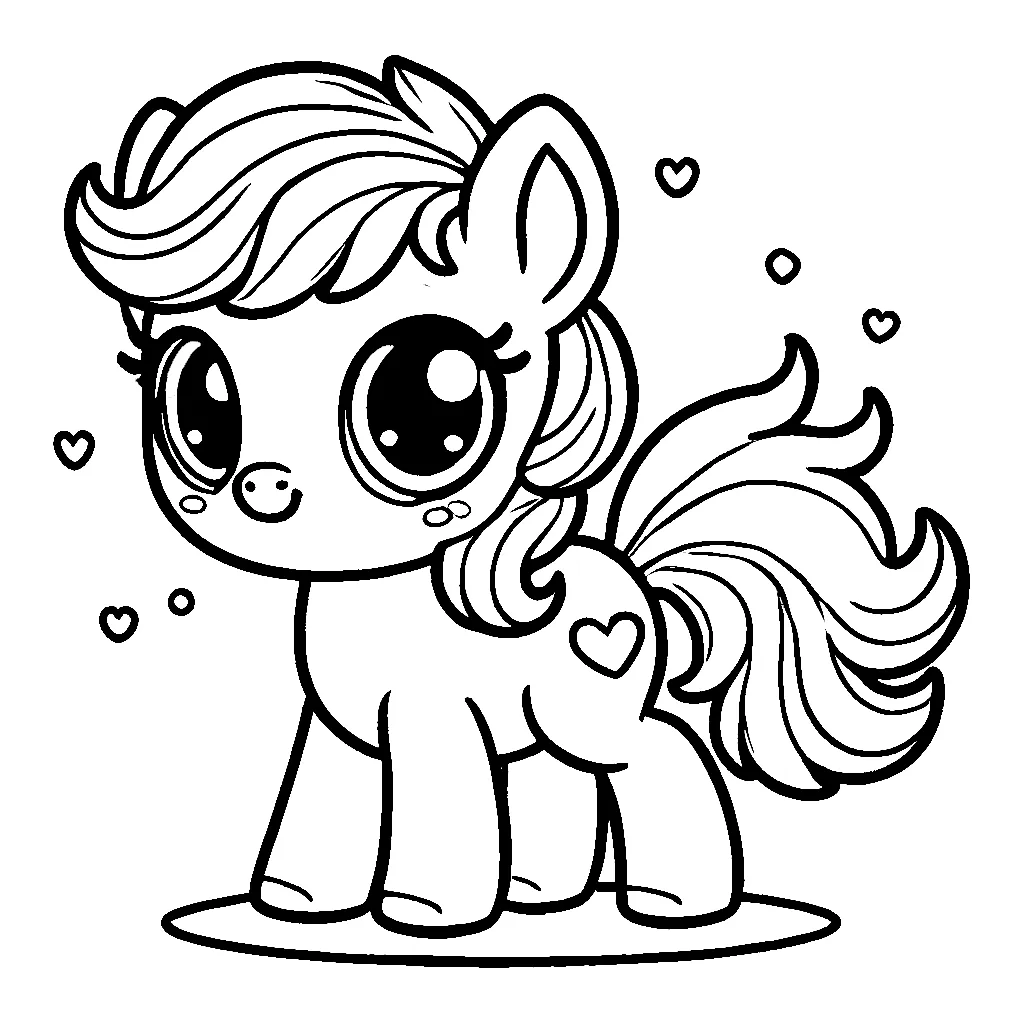 Dibujos para colorear e imprimir My Little Pony