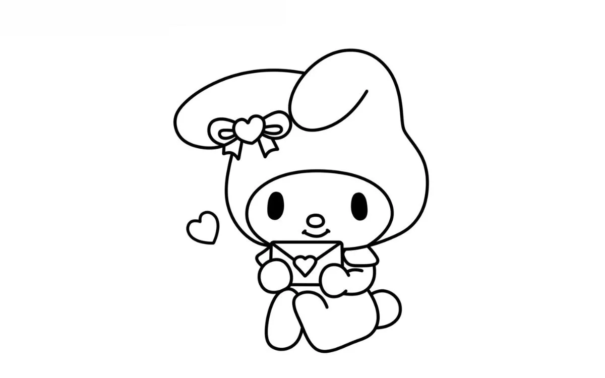 Dibujos para colorear e imprimir My Melody