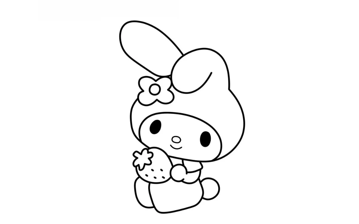 Dibujos para colorear e imprimir My Melody