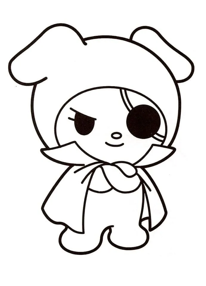 Dibujos para colorear e imprimir My Melody