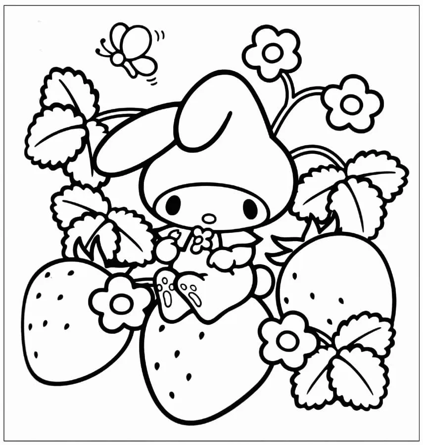 Dibujos para colorear e imprimir My Melody