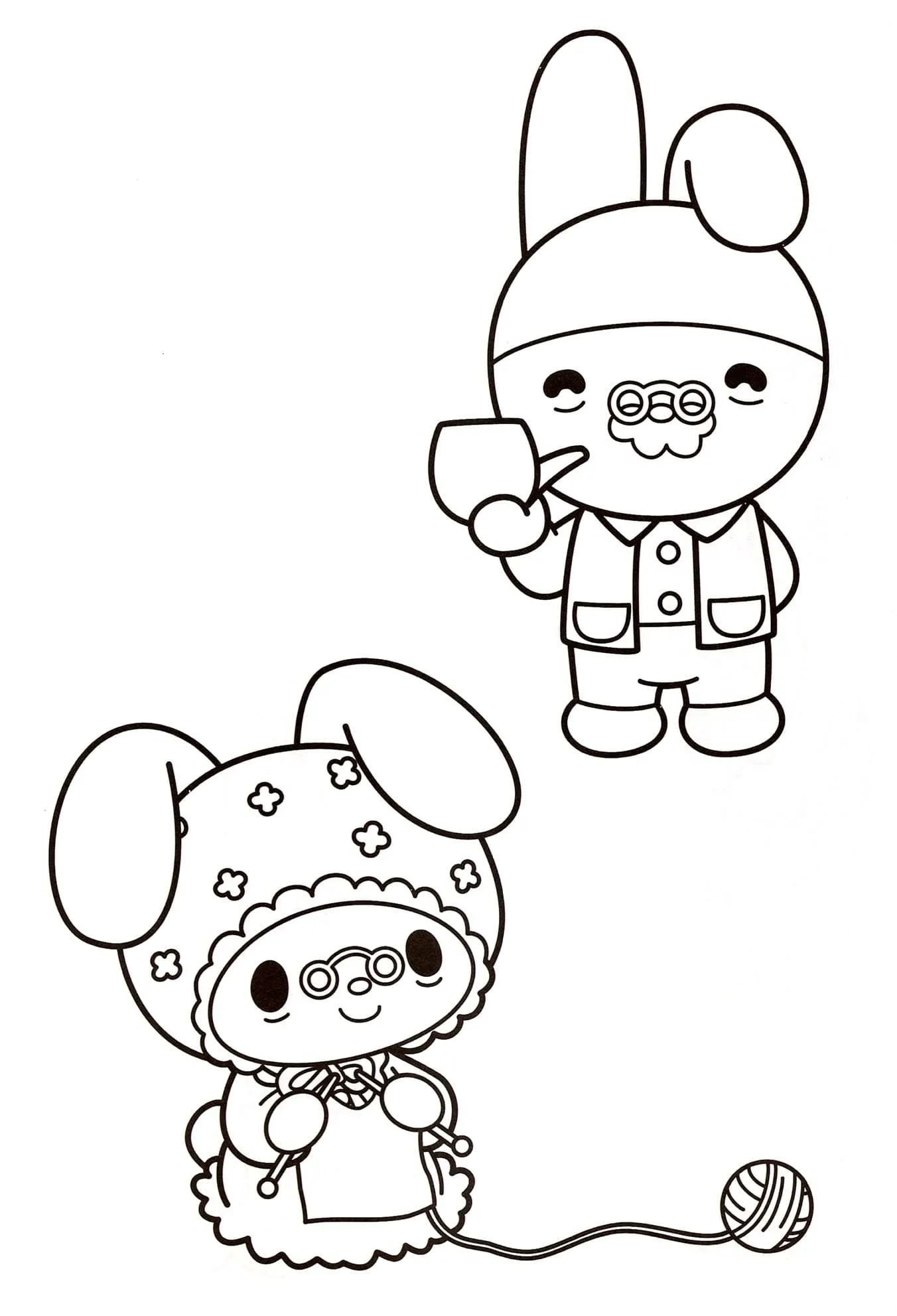 Dibujos para colorear e imprimir My Melody