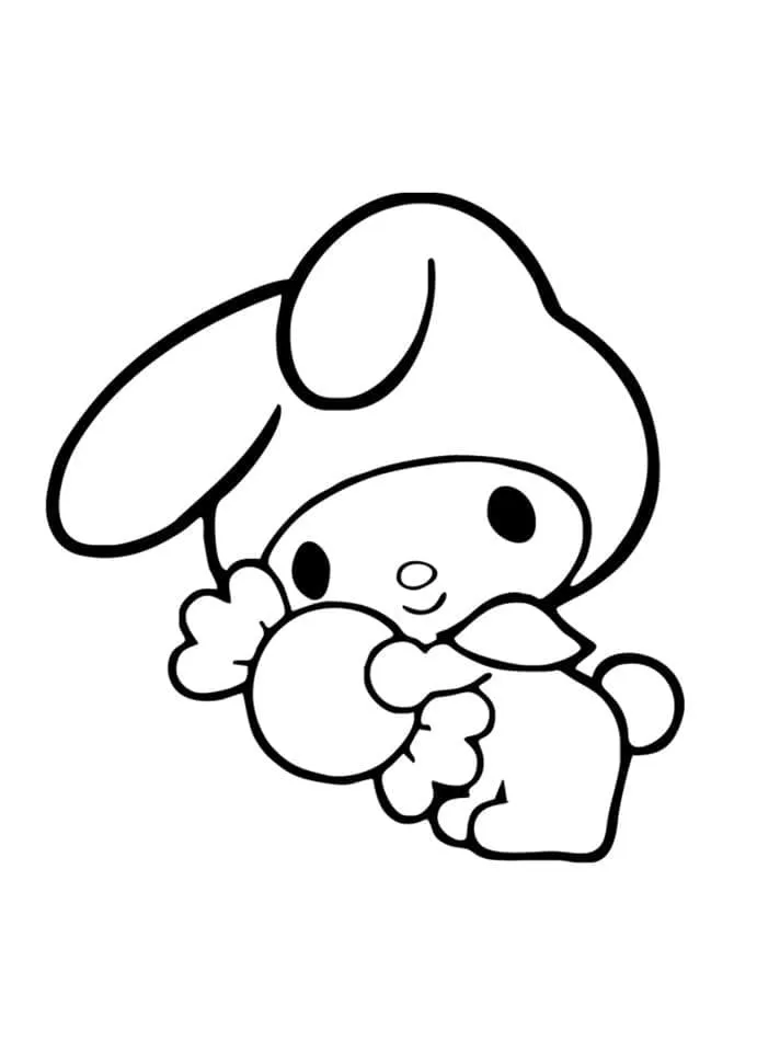 Dibujos para colorear e imprimir My Melody