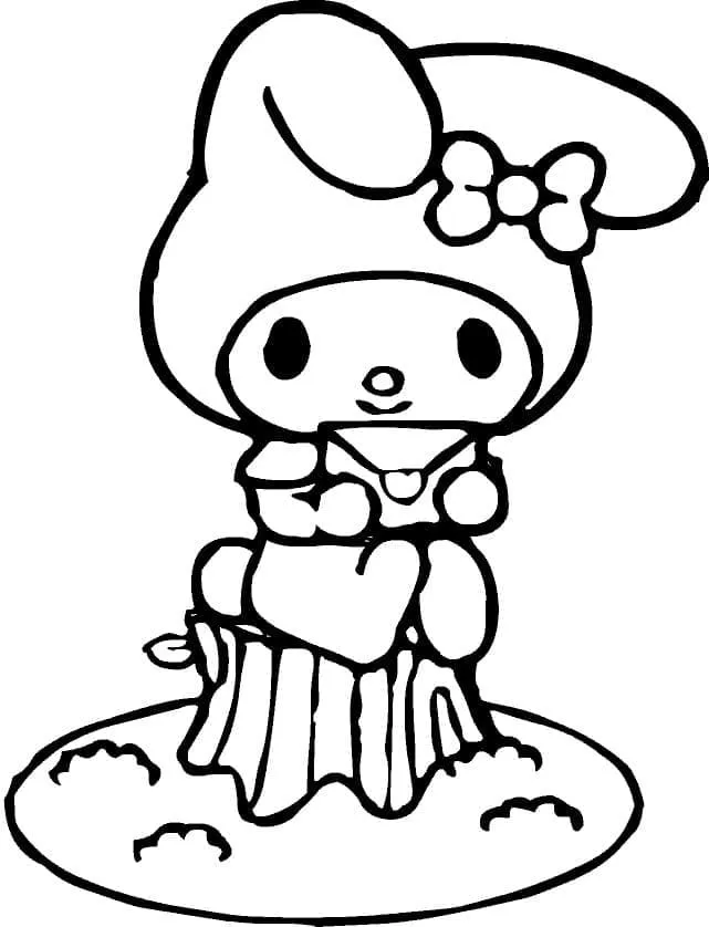 Dibujos para colorear e imprimir My Melody