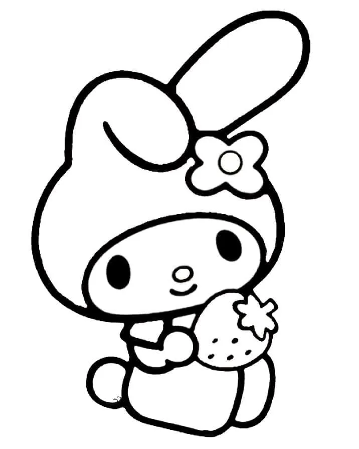 Dibujos para colorear e imprimir My Melody