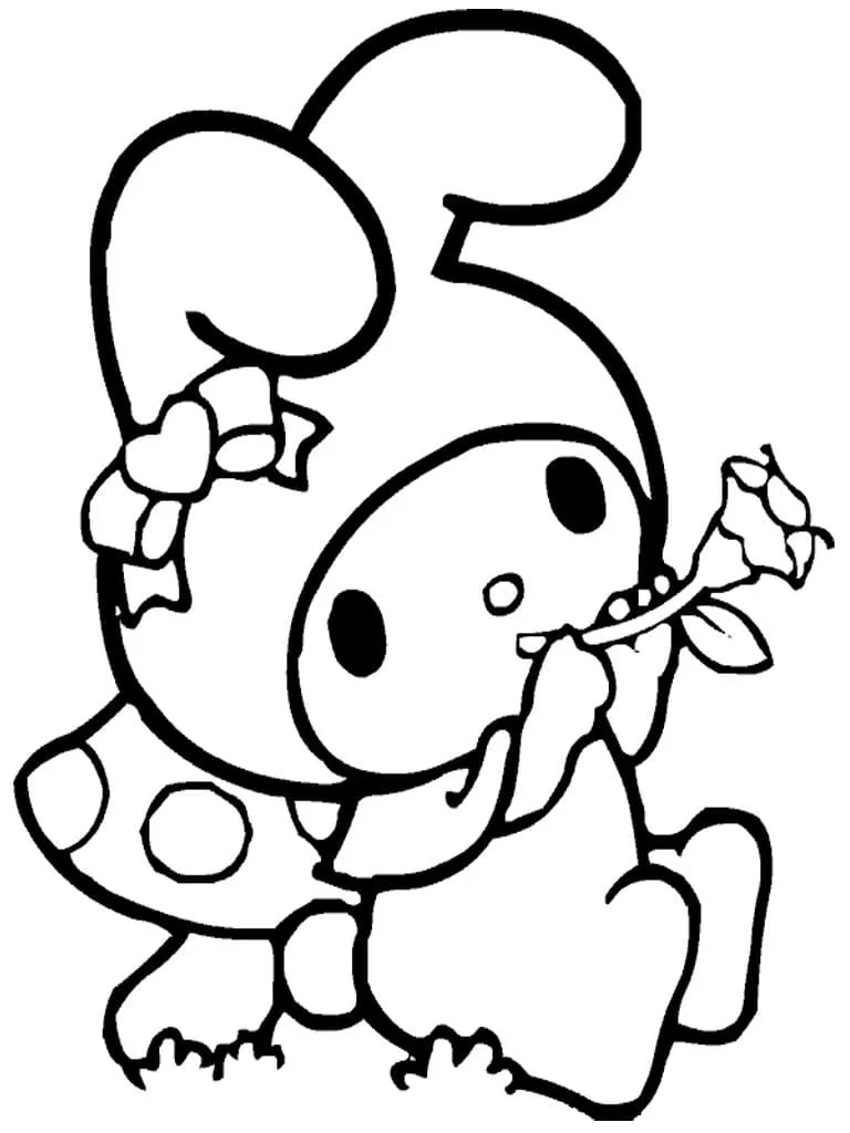 Dibujos para colorear e imprimir My Melody