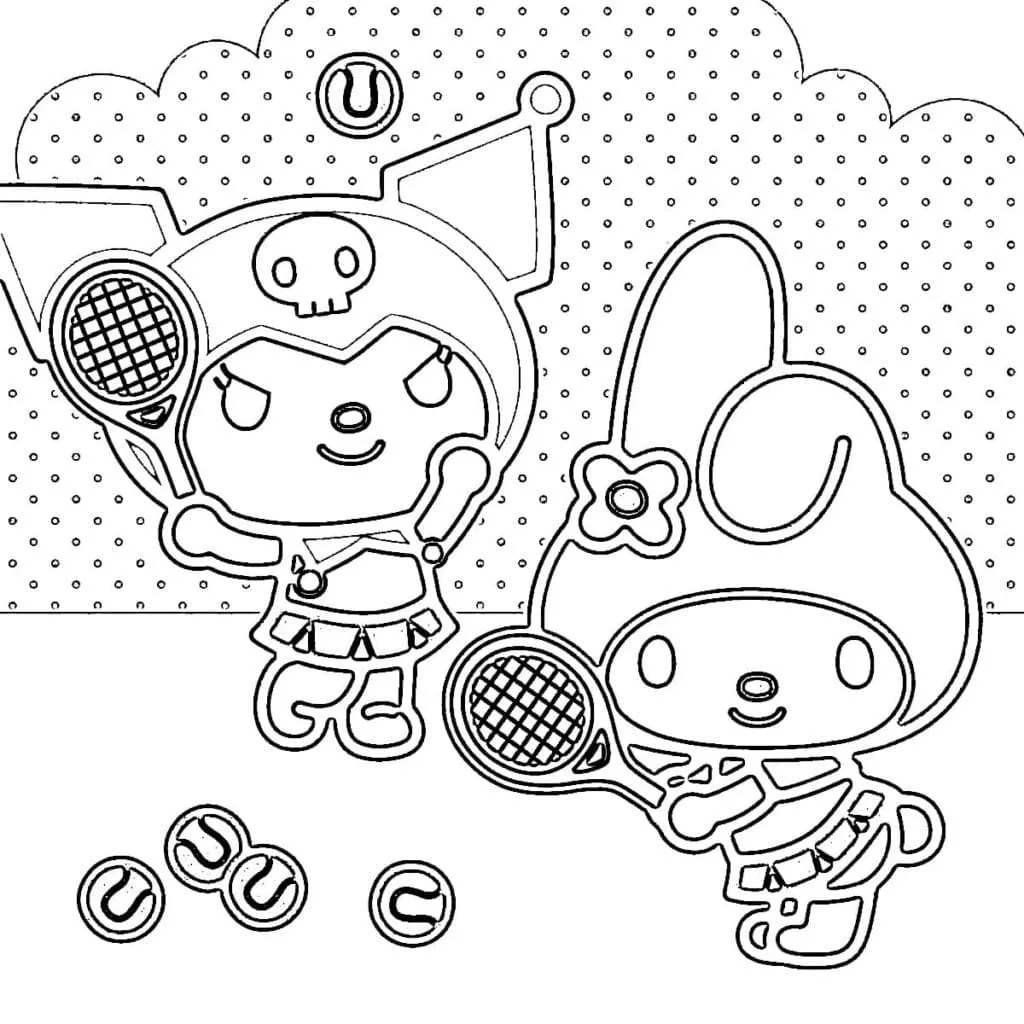 Dibujos para colorear e imprimir My Melody