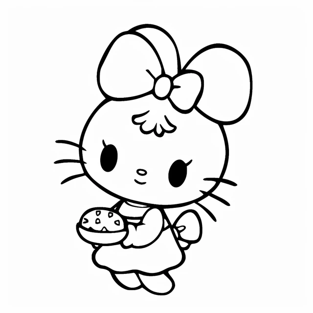 Dibujos para colorear e imprimir My Melody