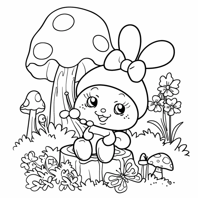 Dibujos para colorear e imprimir My Melody