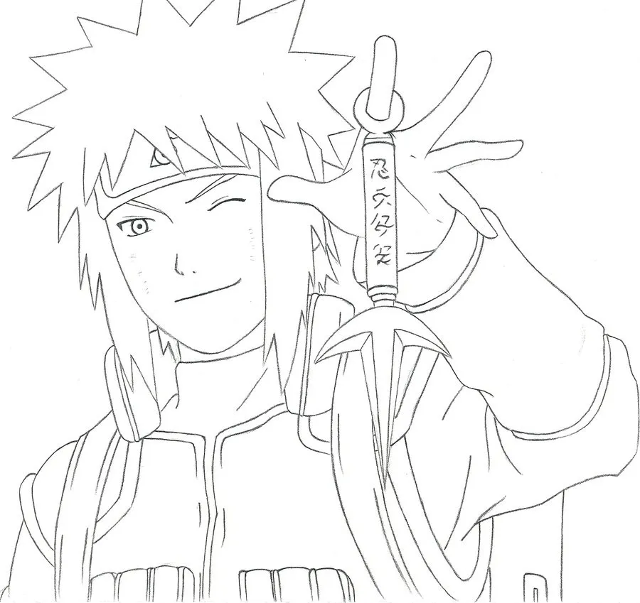 Dibujos para colorear e imprimir Naruto