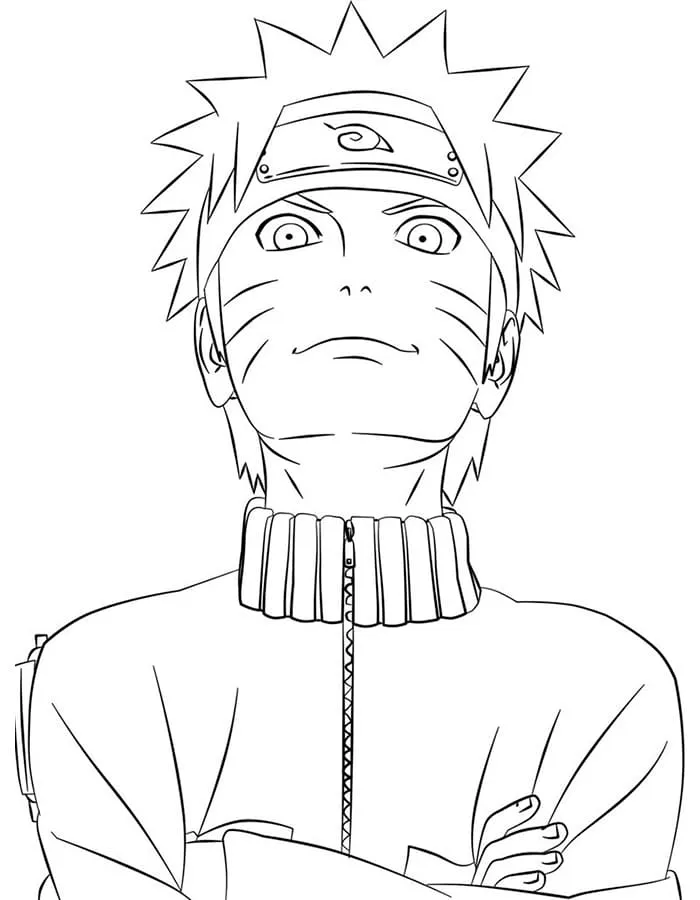 Dibujos para colorear e imprimir Naruto