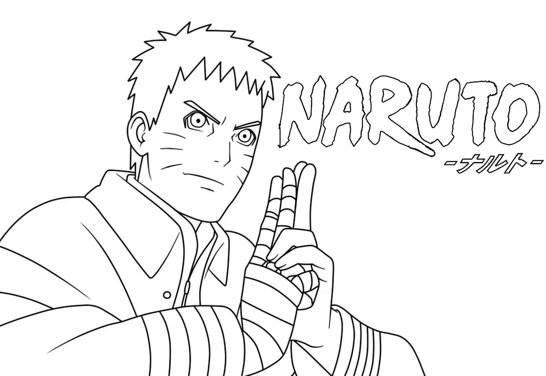 Dibujos para colorear e imprimir Naruto