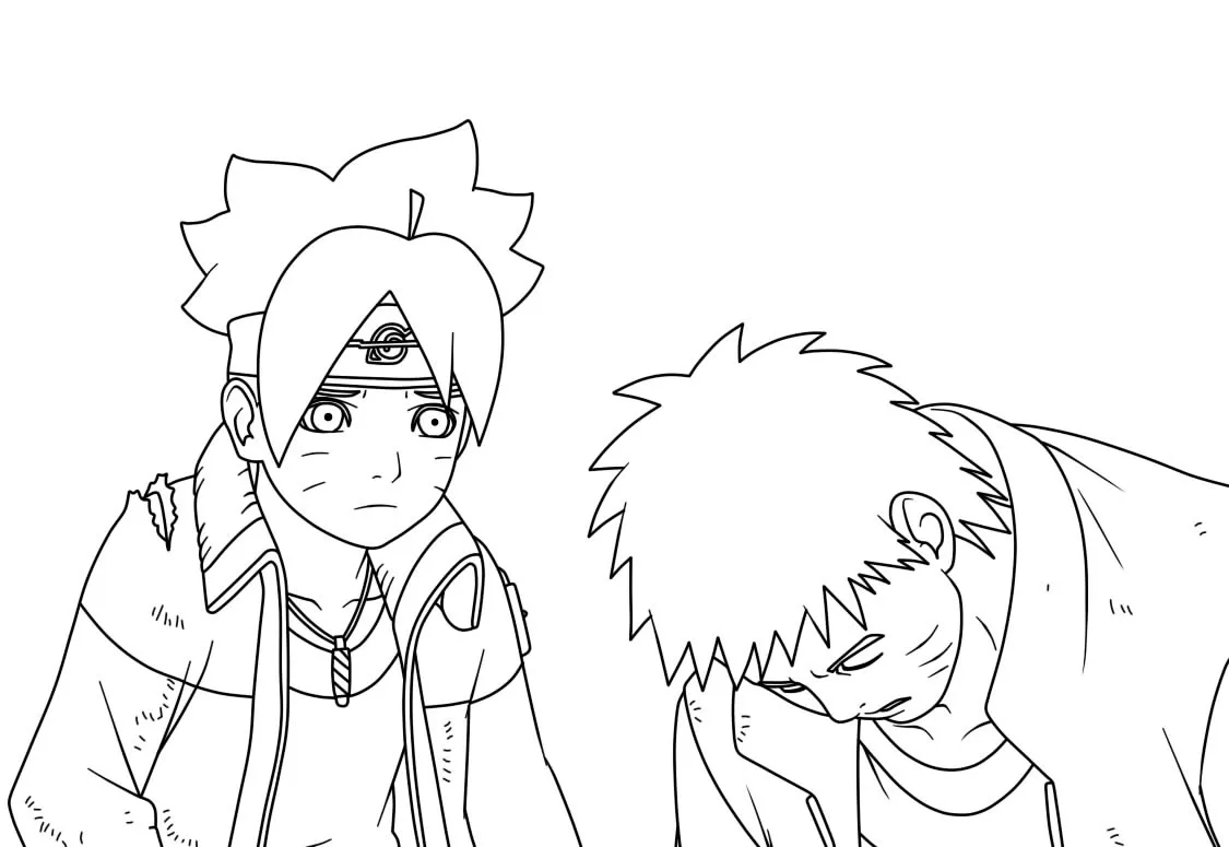 Dibujos para colorear e imprimir Naruto