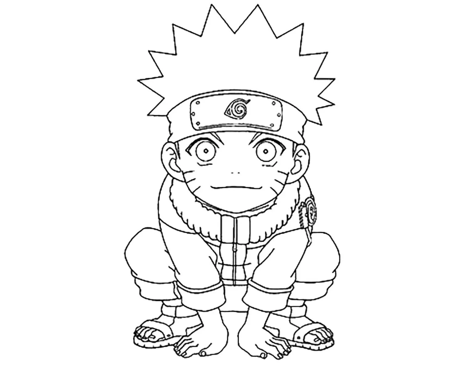 Dibujos para colorear e imprimir Naruto