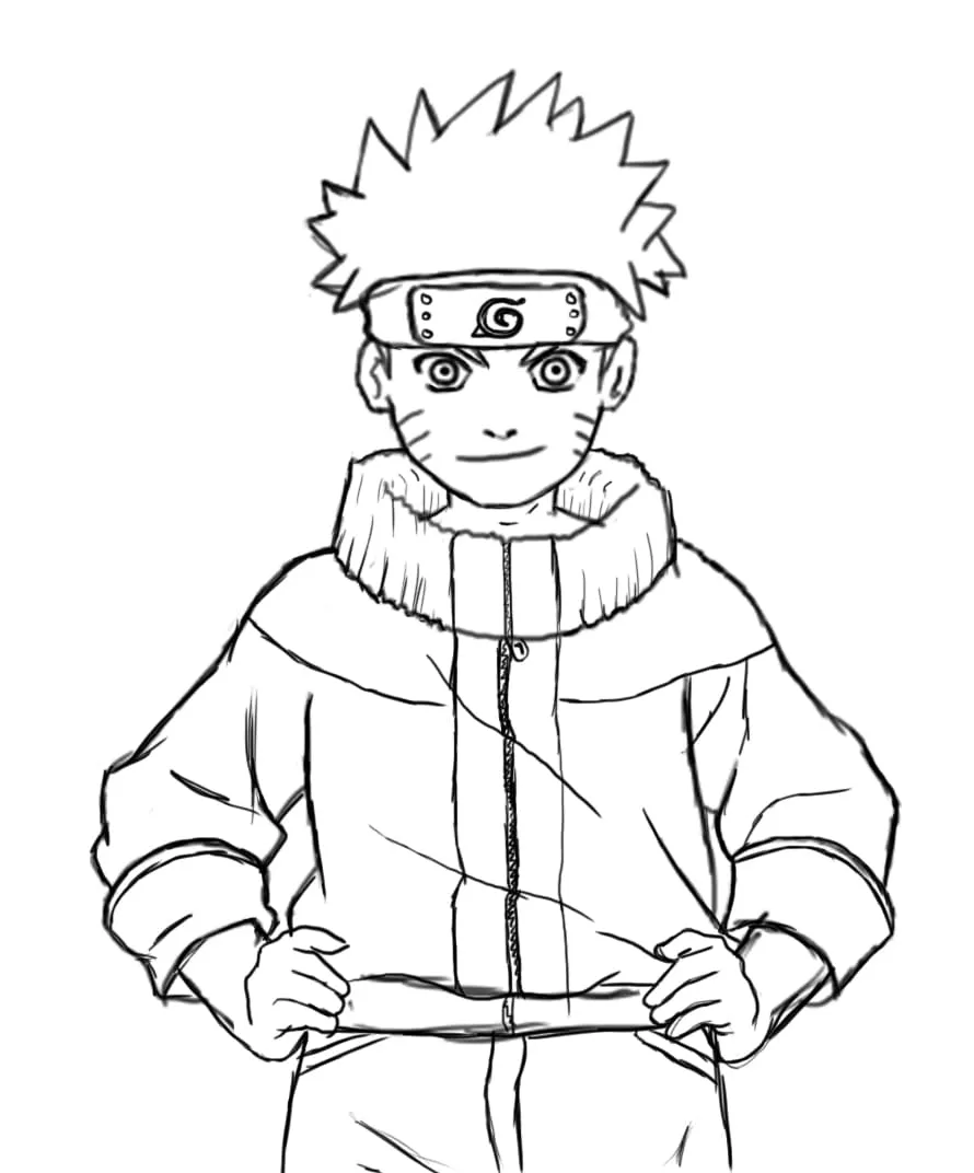 Dibujos para colorear e imprimir Naruto