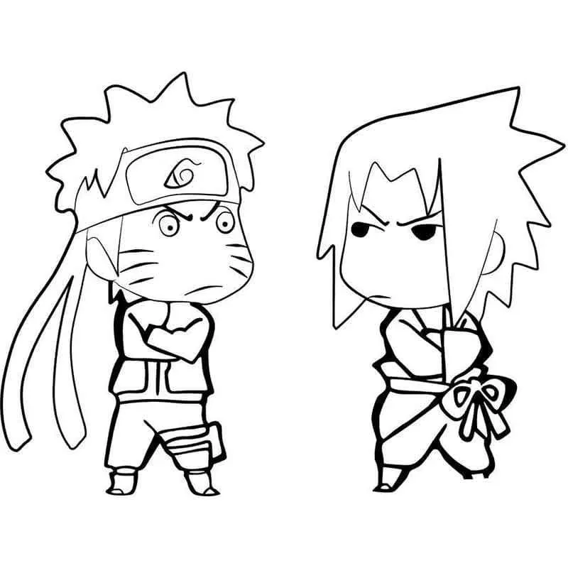 Dibujos para colorear e imprimir Naruto