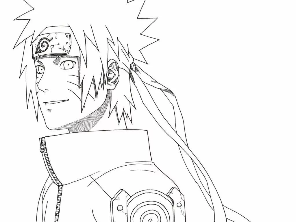 Dibujos para colorear e imprimir Naruto