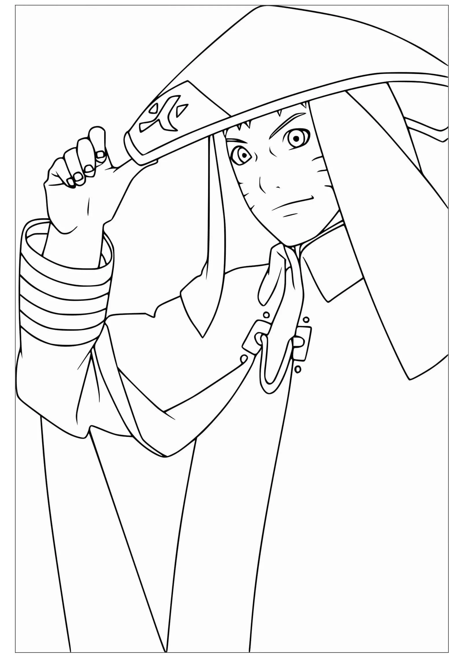 Dibujos para colorear e imprimir Naruto