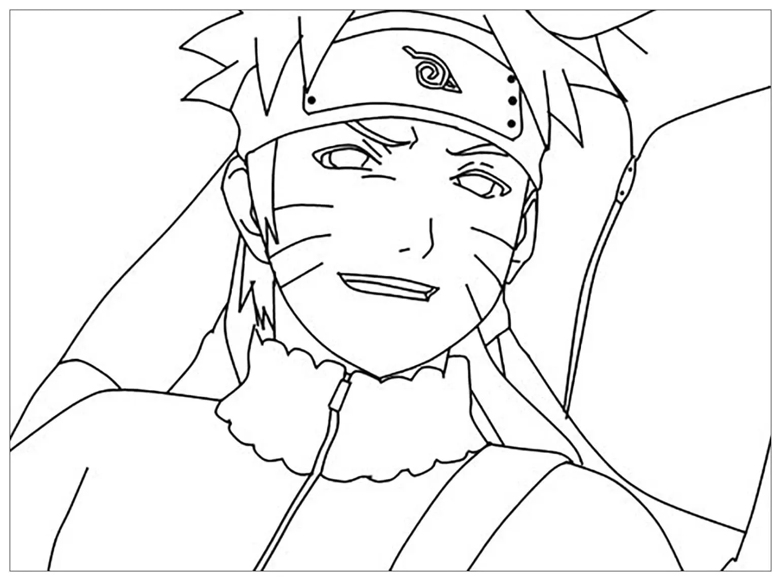 Dibujos para colorear e imprimir Naruto