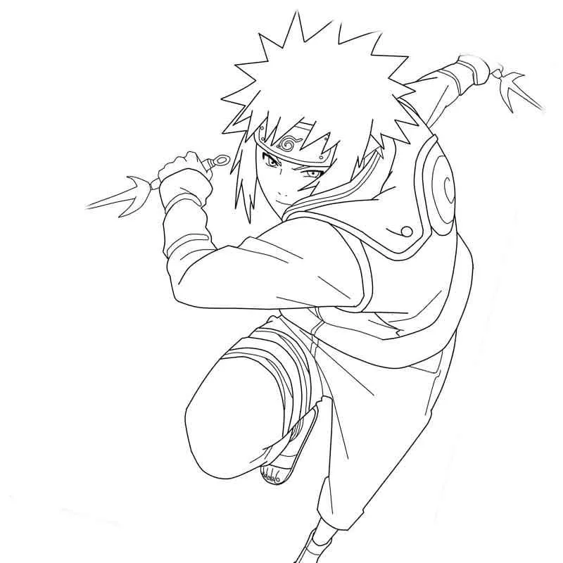 Dibujos para colorear e imprimir Naruto