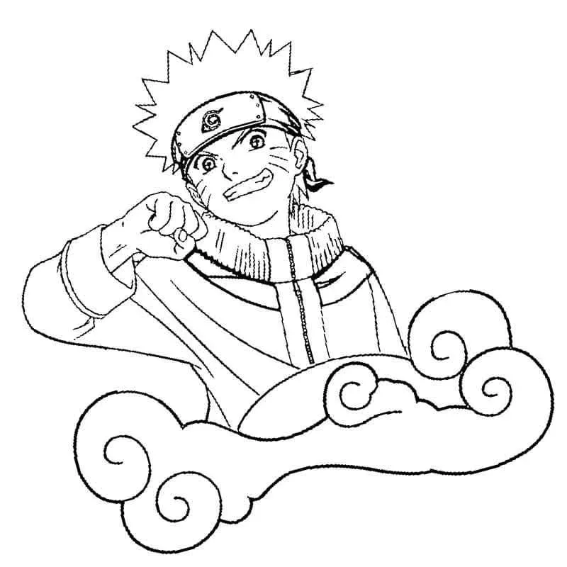 Dibujos para colorear e imprimir Naruto