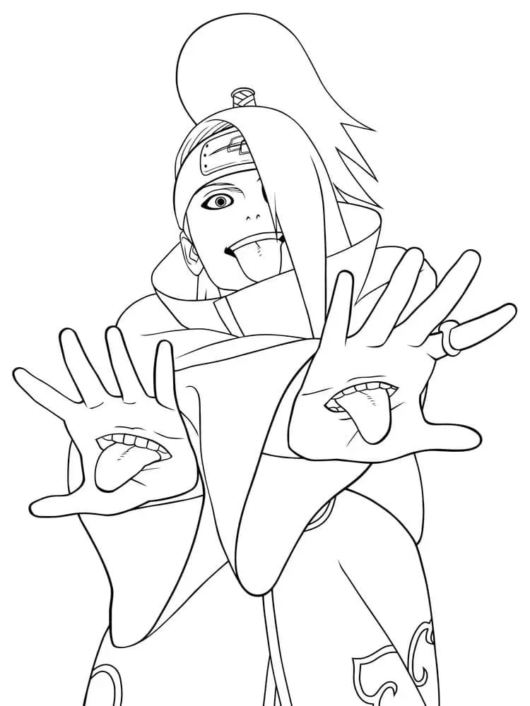 Dibujos para colorear e imprimir Naruto