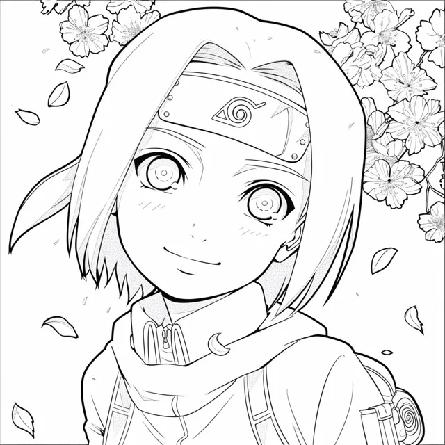 Dibujos para colorear e imprimir Naruto