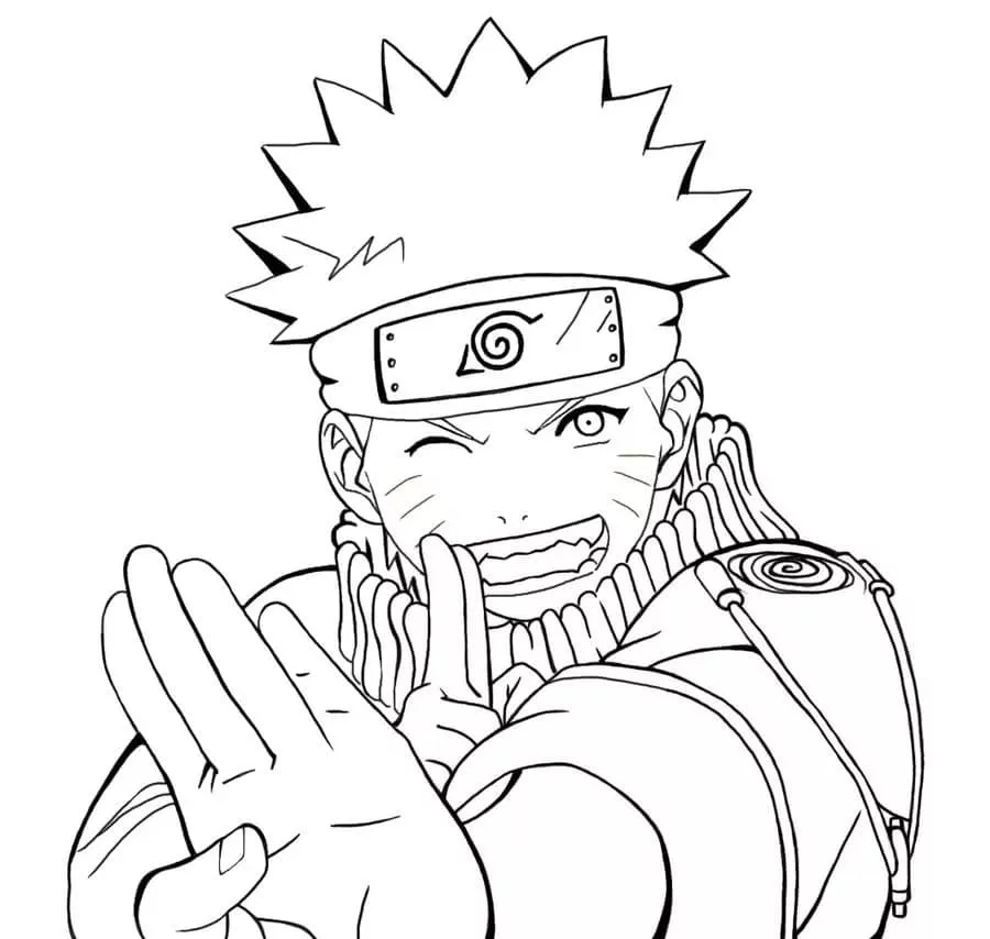 Dibujos para colorear e imprimir Naruto