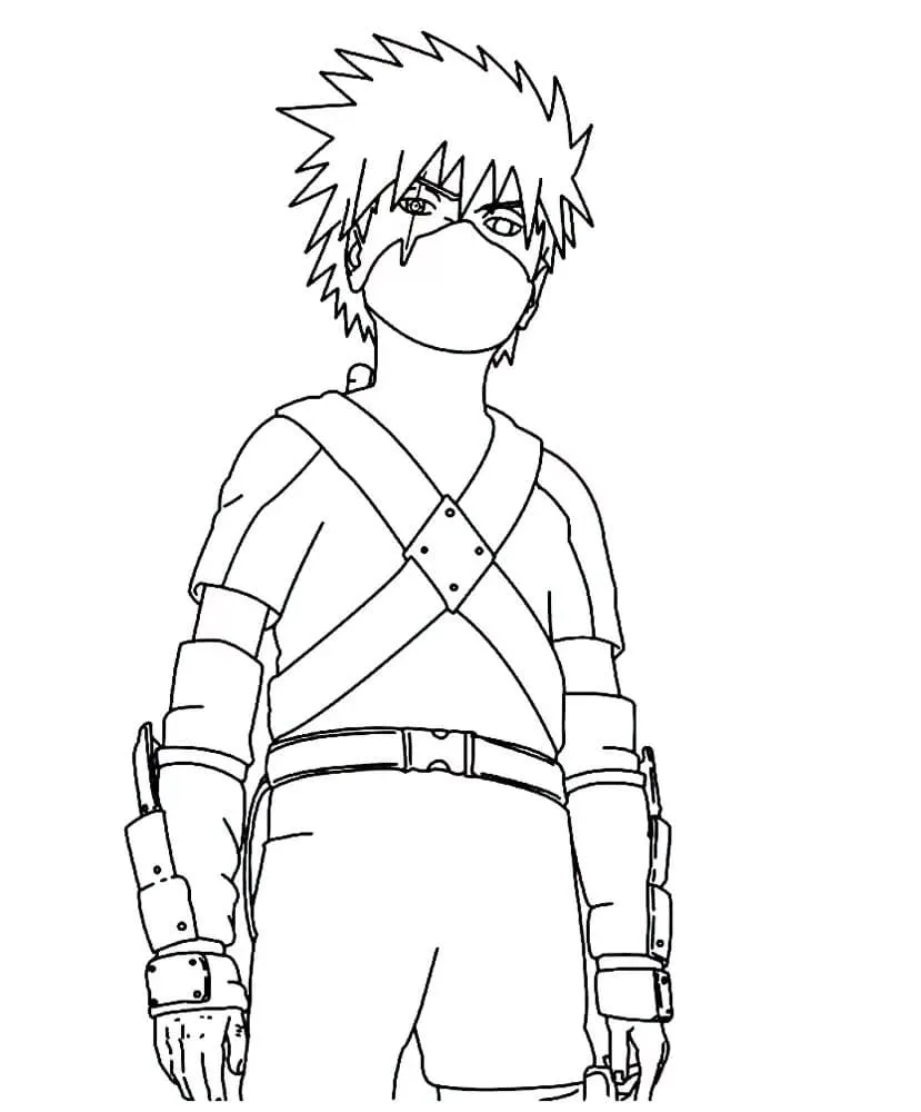 Dibujos para colorear e imprimir Naruto