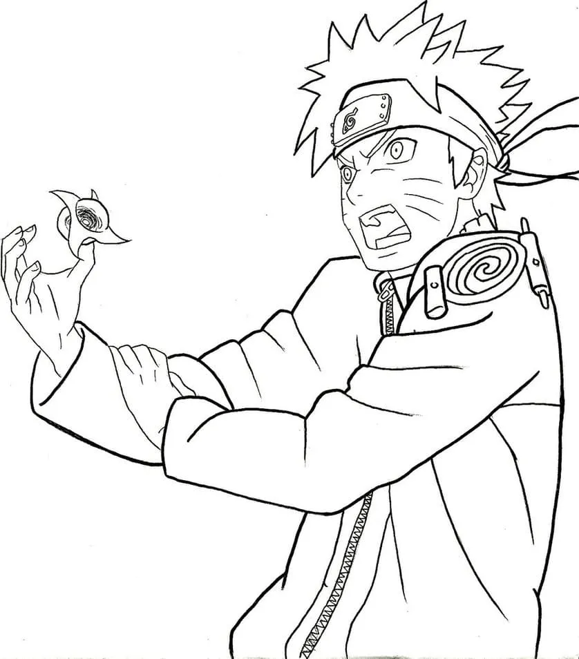 Dibujos para colorear e imprimir Naruto