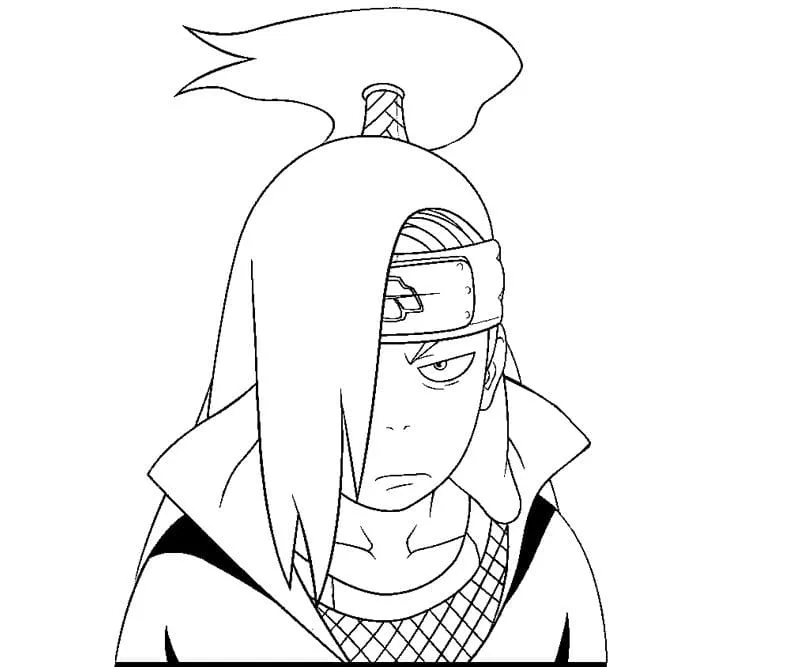 Dibujos para colorear e imprimir Naruto