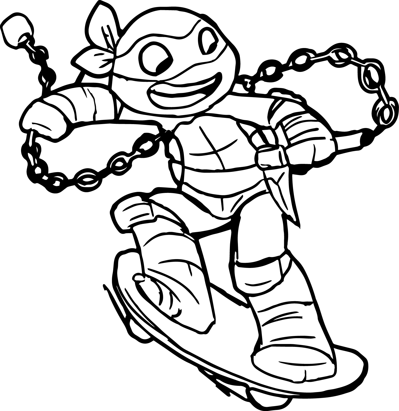 Dibujos para colorear e imprimir Turtle