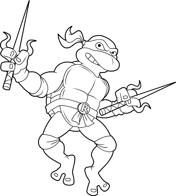 Dibujos para colorear e imprimir Turtle