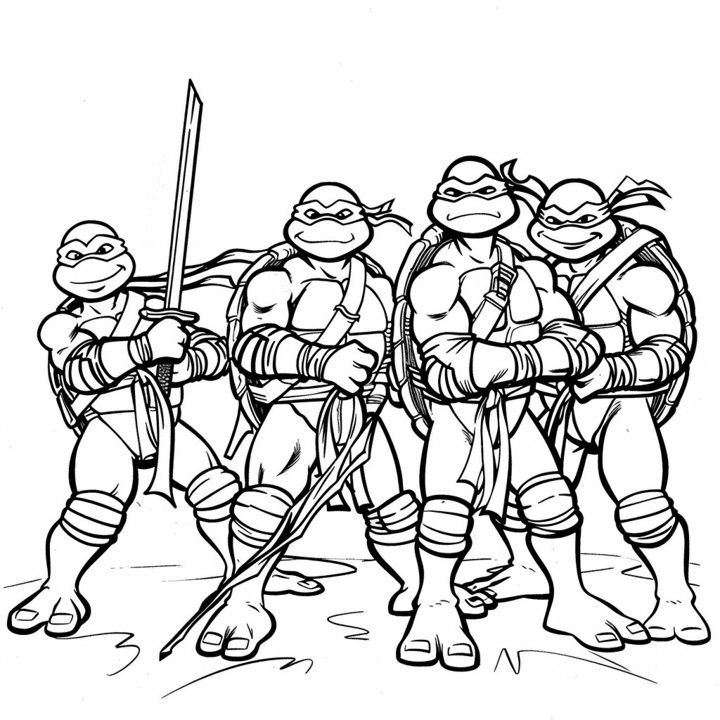 Dibujos para colorear e imprimir Turtle