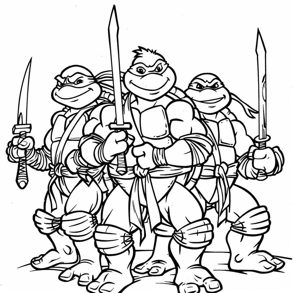 Dibujos para colorear e imprimir Turtle