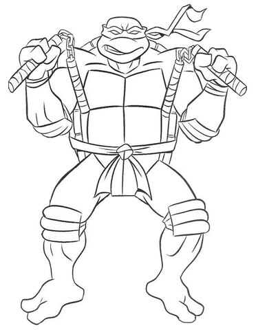 Dibujos para colorear e imprimir Turtle