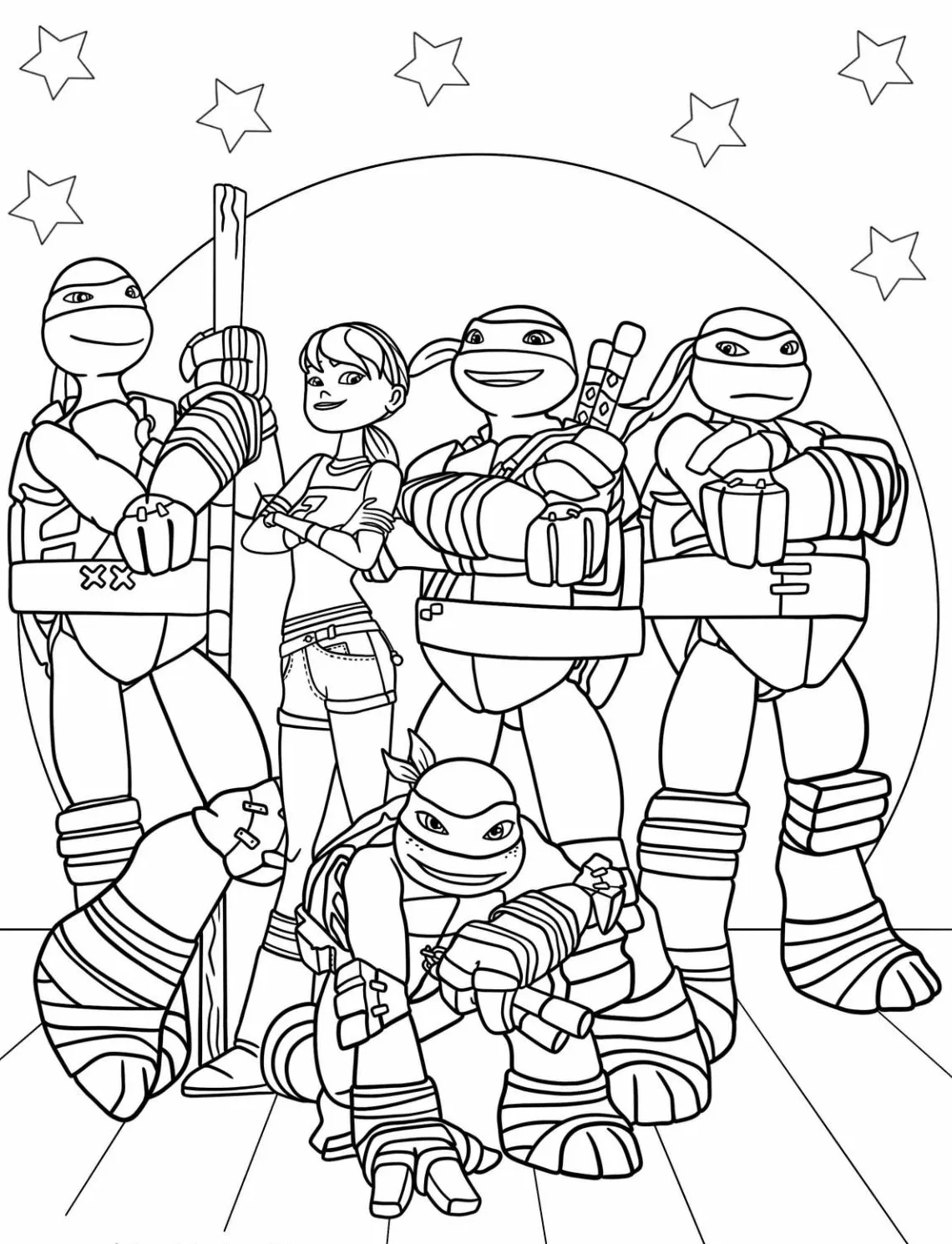 Dibujos para colorear e imprimir Turtle