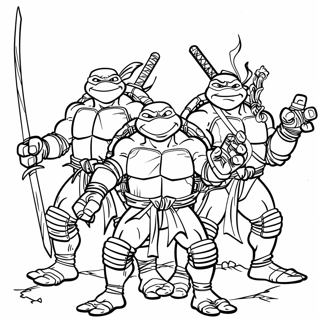 Dibujos para colorear e imprimir Turtle