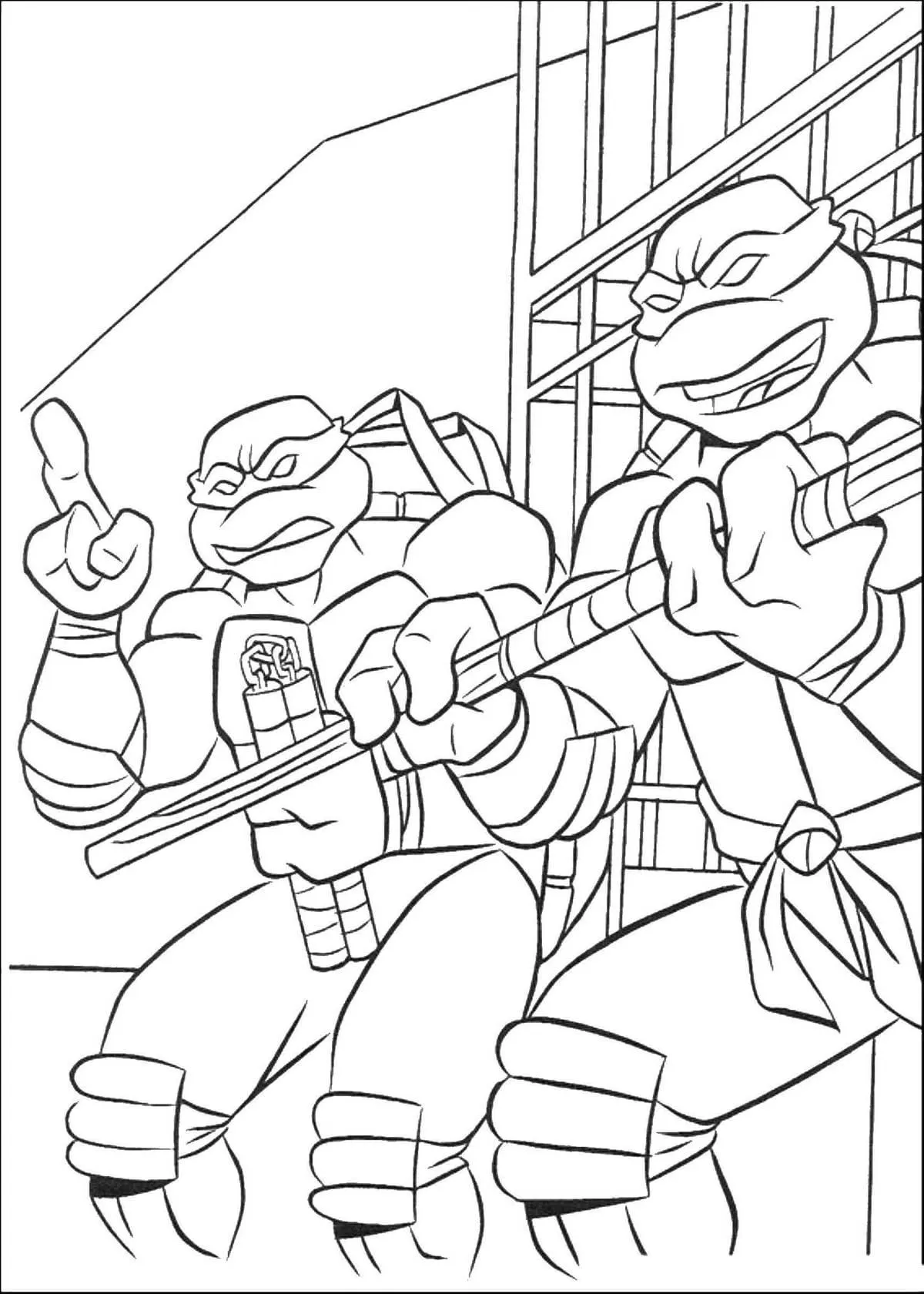 Dibujos para colorear e imprimir Turtle