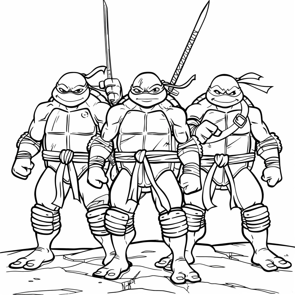 Dibujos para colorear e imprimir Turtle