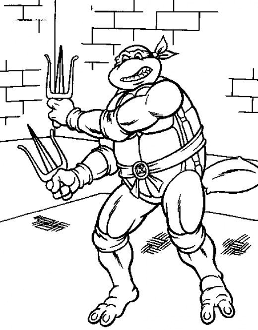 Dibujos para colorear e imprimir Turtle