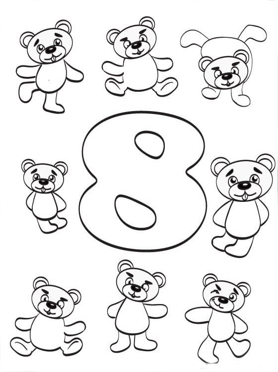 Dibujos para colorear e imprimir Numbers