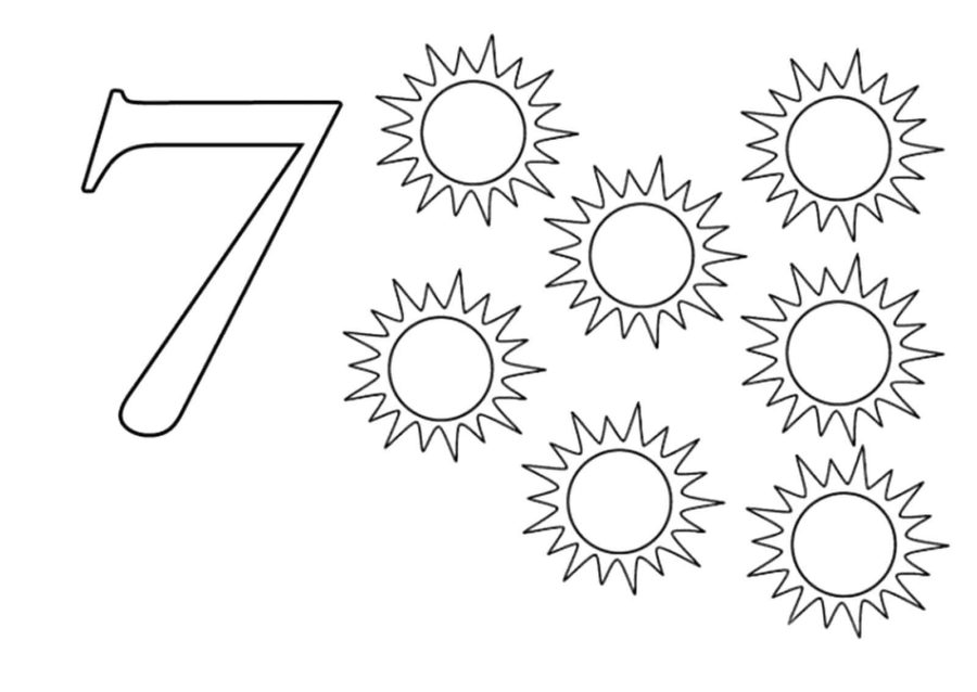 Dibujos para colorear e imprimir Numbers